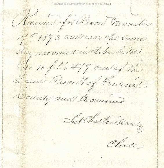 Rouzer Frederick County Register of Wills 1873-11-04 002D BZ