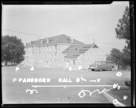 Pangborn Hall, Mt St Mary's 1955 ELeeB 004