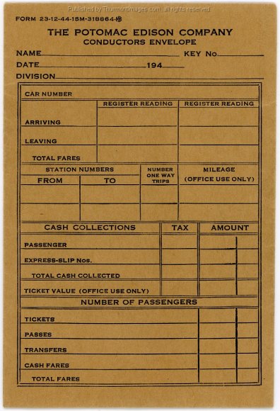 HFRR Conductors Envelope JAK 001