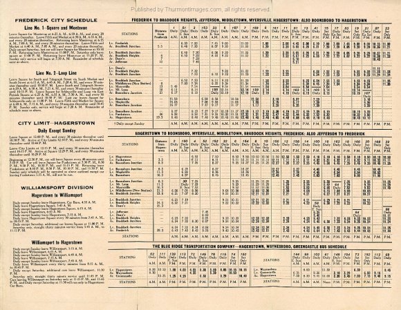 HFRR Time Table 06-28-1931 001A JAK