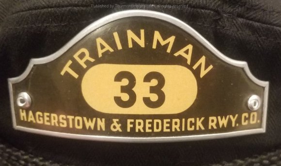 HFRR Trainman Hat Badge 001 JAK