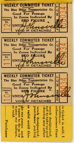 TBRTC Weekly Ticket JAK 001C