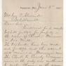 Alexander Tax Assessment Letter 1893 SB