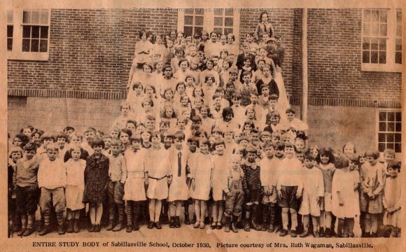 Sabillasville School Students October 1930 JAK 001