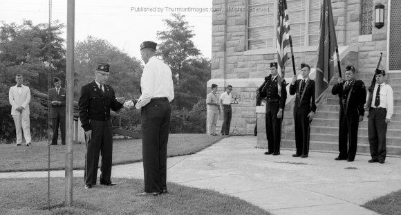 American Legion Flag Raising 1960 002B JAK