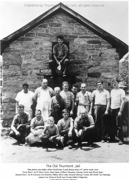 Old Thurmont Jail, Group Photo W-Names