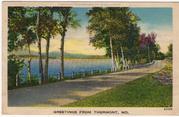 Post Card Greetings from Thurmont JAK001