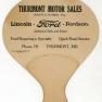 Thurmont Motor Sales Putman Ad Fan JAK 001A