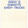 Wilhide Chevrolet 1965 Matchbook JAK 001B