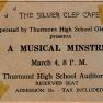 A Musical Minstrel Ticket 03-03 MJB-DB 002