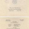 Thurmont High School Class of 1926 Program