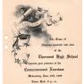 Thurmont High School Class of 1909 Commencement 001B