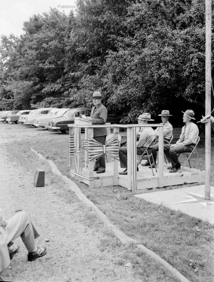 Catoctin Recreation Area Flag Raising 1956 001 JAK