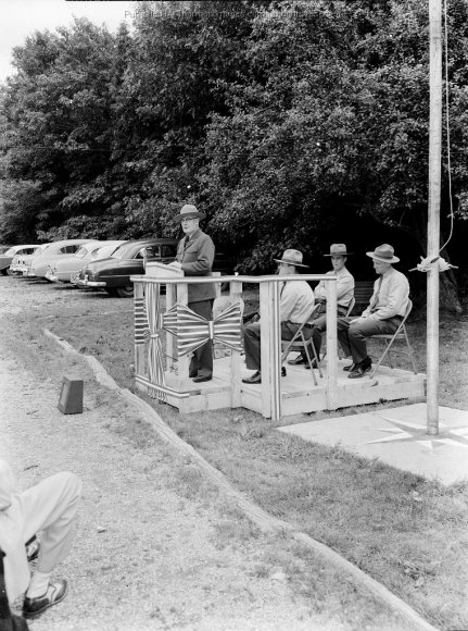 Catoctin Recreation Area Flag Raising 1956 002 JAK