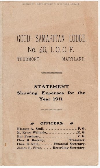 IOOF Brochure January 1912 BarM 001A
